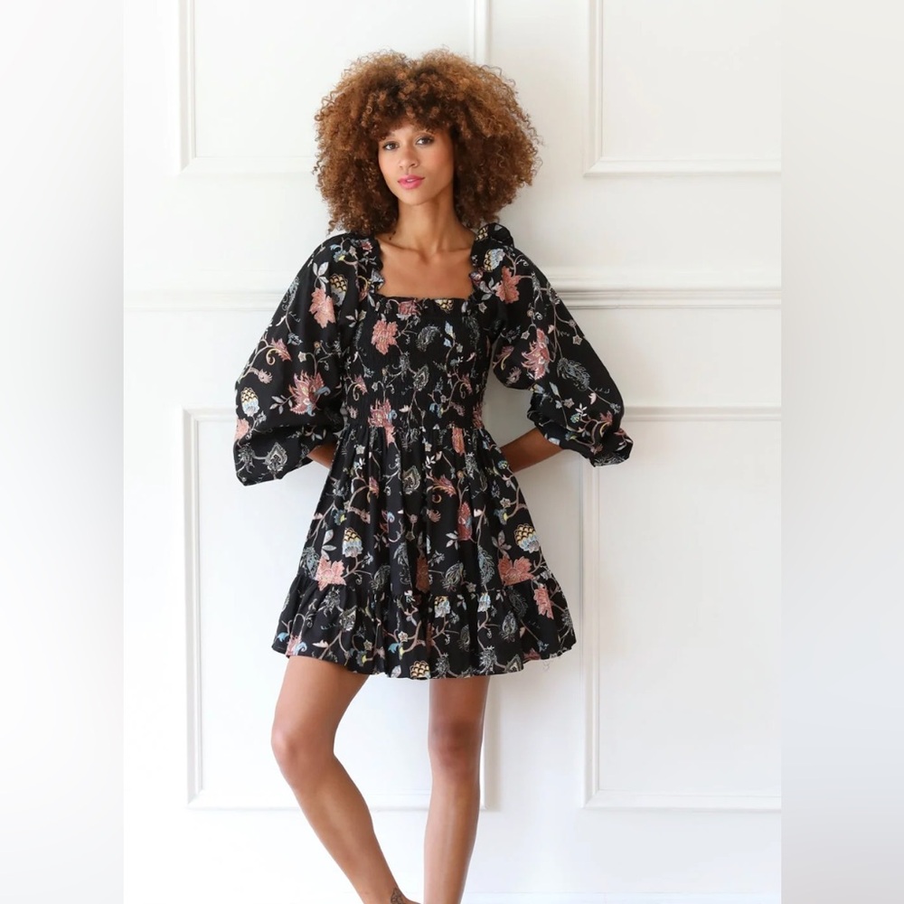 Summer perfection Mille’s best selling Calista dress in the st. Germaine print.